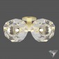 sconce Restoration Hardware Boule de Cristal Double