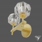 sconce Restoration Hardware Boule de Cristal Double