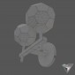 sconce Restoration Hardware Boule de Cristal Double