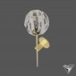 sconce Restoration Hardware Boule de Cristal Grand