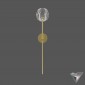 sconce Restoration Hardware Boule de Cristal Grand