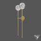 sconce Restoration Hardware Boule de Cristal Grand Double