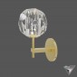 sconce RH Boule de Cristal Single