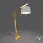 lamp adjustable arm floor DIY