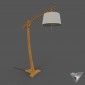 lamp adjustable arm floor DIY