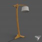 lamp adjustable arm floor DIY