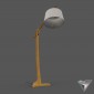 lamp adjustable arm floor DIY