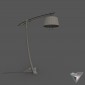 lamp adjustable arm floor DIY