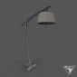 lamp adjustable arm floor DIY