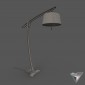 lamp adjustable arm floor DIY