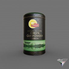 tea can Lipton Green Gunpowder 100g