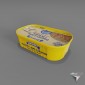 can pate Aquamarine from caviar and cod liver 120g