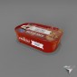 fish can King Oscar cod liver 121g