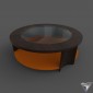 coffee table Michael Amini AICO 21 Cosmopolitan