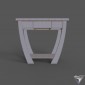 table Console COPPER GROVE Cataraqui Borramora modern