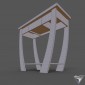 table Console COPPER GROVE Cataraqui Borramora modern