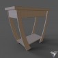 table Console COPPER GROVE Cataraqui Borramora modern