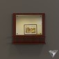 wall mirror square DIY