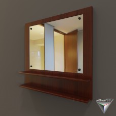 wall mirror square DIY