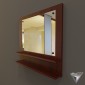 wall mirror square DIY