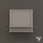 wall mirror square DIY