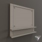 wall mirror square DIY