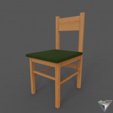 chair wood simple retro style