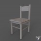 chair wood simple retro style