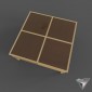 coffee table 4-glass-top DIY