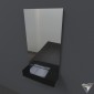 wall mirror Calligaris Morgan CS 5068