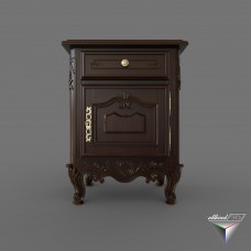 stand bedside table eclecticism style DIY