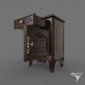 stand bedside table eclecticism style DIY