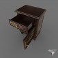 stand bedside table eclecticism style DIY