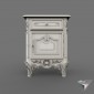 stand bedside table eclecticism style DIY