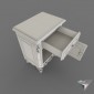 stand bedside table eclecticism style DIY