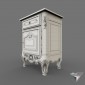 stand bedside table eclecticism style DIY