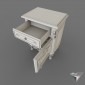 stand bedside table eclecticism style DIY