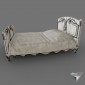 double bed eclecticism style DIY