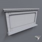 wall mirror classic style wood DIY