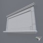 wall mirror classic style wood DIY