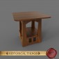 table pagoda-style by Charles Limbert 1905