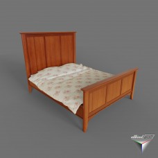 bed traditional style wood DIY