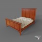 bed traditional style wood DIY