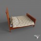 bed traditional style wood DIY