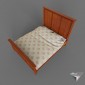 bed traditional style wood DIY