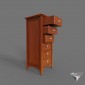 chest lingerie traditional style wood DIY