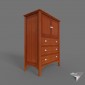 dresser traditional style wood DIY