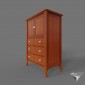 dresser traditional style wood DIY