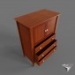 dresser traditional style wood DIY