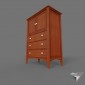 dresser traditional style wood DIY